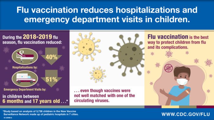 Vaccinations influenza workplace